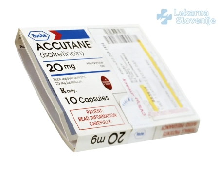 Accutane Generični 20 mg Mehke Kapsule - Izdelek za Aknasto Kožo v Sloveniji