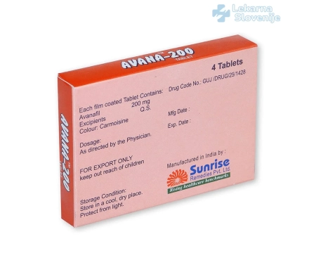 Kupite Avana brez recepta - Originalne Avana tablete po dostopni ceni v Sloveniji