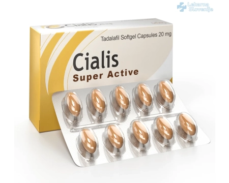 Cialis Super Active 20 mg tablete brez recepta - Najboljše zdravilo za erektilno disfunkcijo v Sloveniji