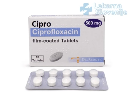 Nakup Cipro brez recepta - Ciprofloksacin 500 mg tablete v S