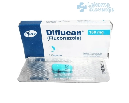 Diflucan 150 mg trde kapsule - Kupite brez recepta in Slove