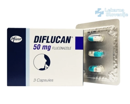 Diflucan 150 mg trde kapsule - Kupite brez recepta in Slove