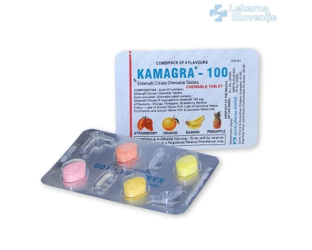 Kupi Kamagra Soft Tabs (Sildenafil) 100 mg Online brez recepta v Sloveniji