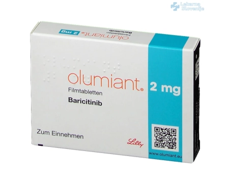 Olumiant Generični - Baricitinib ali Baritinib BP EP USP CAS 1187594-09-7 v Sloveniji