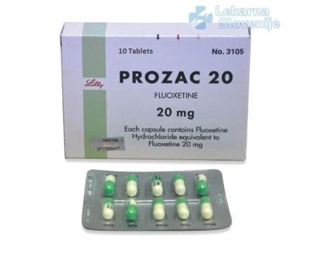 Fluoksetin 20 mg - Uporaba, Učinki in Navodila za Prozac Generični